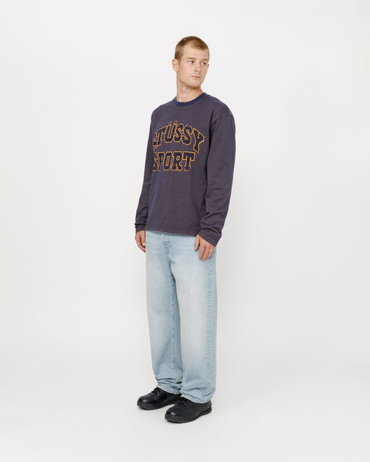 PULL RAS DU COU EN COTON MAILLE BICOLORE