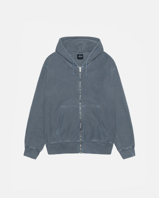 BUANA SWEAT À CAPUCHE ZIP PIGMENT TEINT