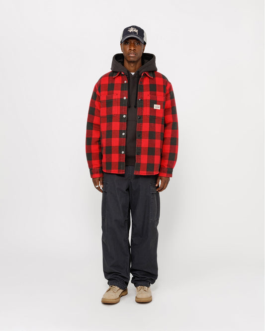 CHEMISE À CARREAUX BUFFALO DOUBLÉE SHERPA