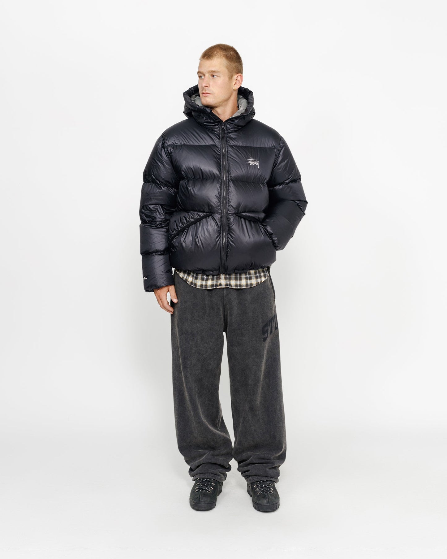 PARKA EN MICRO-RIPSTOP REMBOURRÉE DE DUVET