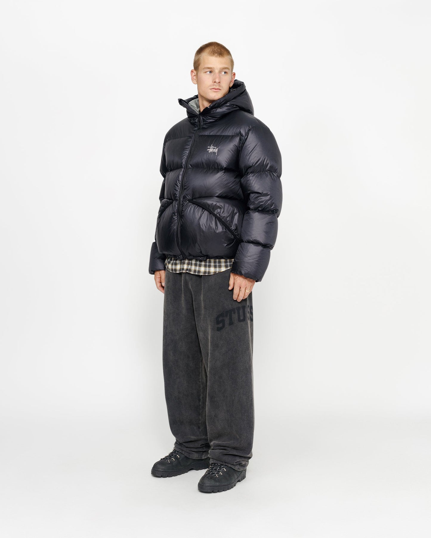 PARKA EN MICRO-RIPSTOP REMBOURRÉE DE DUVET