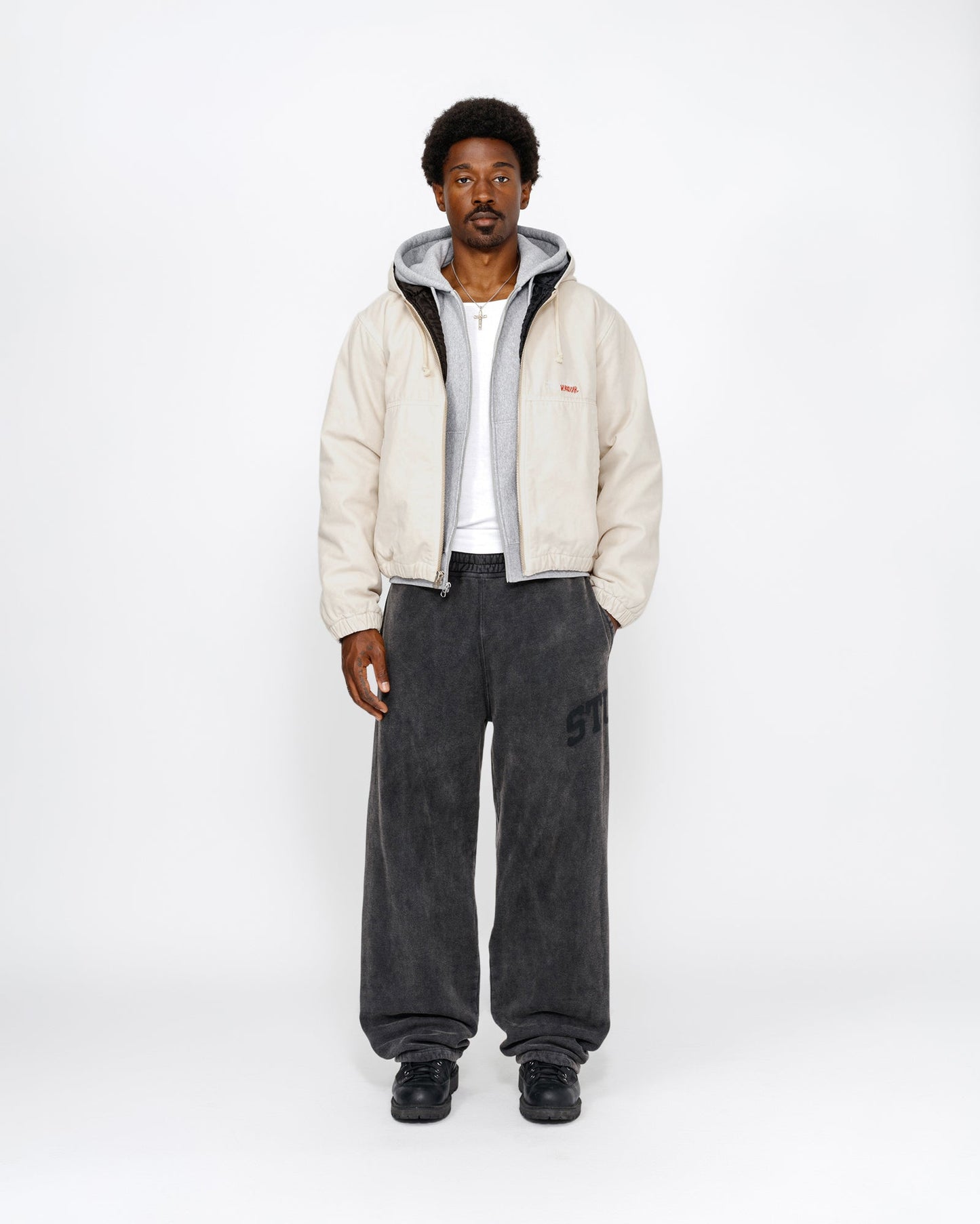 BLOUSON DE TRAVAIL TOILÉ DOUBLÉ