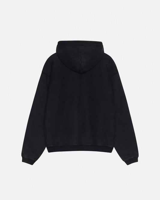 SWEAT À CAPUCHE ZIPPÉ À MOTIF DÉLAVÉ