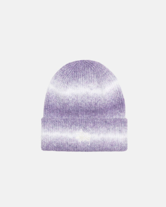 BONNET À REVERS EN TRICOT RAYÉ