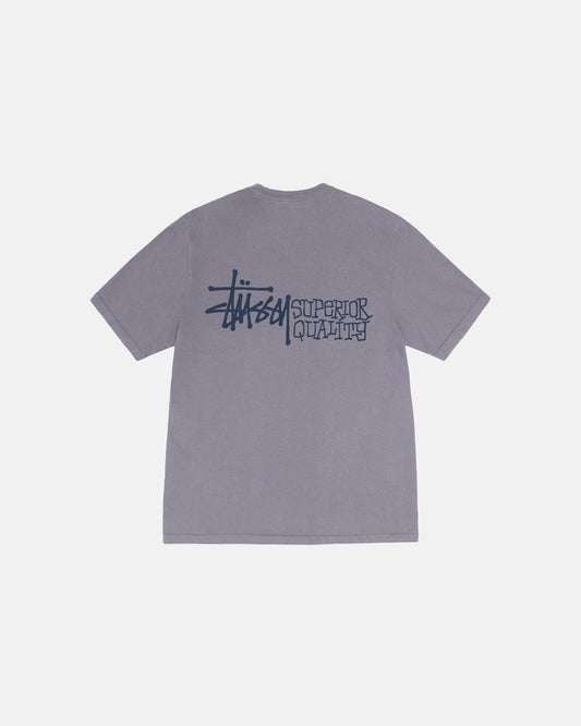 TEE-SHIRT DE QUALITÉ SUPÉRIEURE TEINT EN PIÈCE