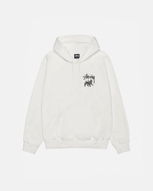 SWEAT À CAPUCHE RASTA LION TEINT EN PIGMENT