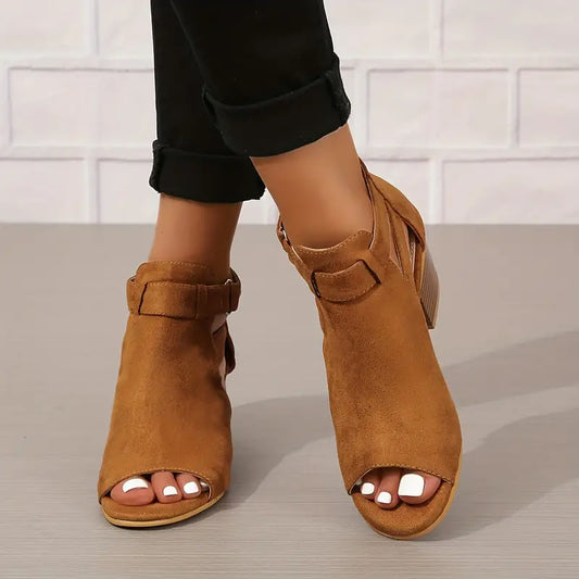 🔥Dernière promotion : 50 % de réduction – Nouvelles chaussures orthopédiques en cuir à talon haut pour femme 2024
