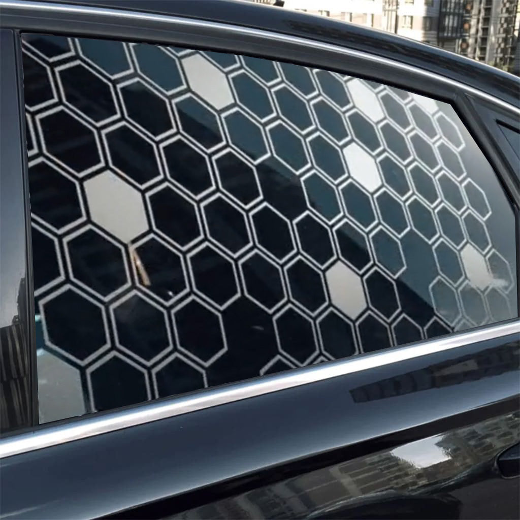 Autocollants nid d'abeille pour vitres de voiture