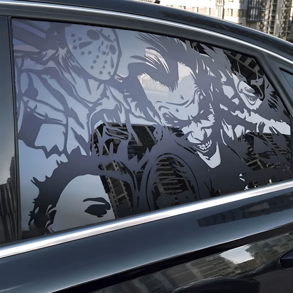 Autocollants de voiture pour vitres - Série Gravure