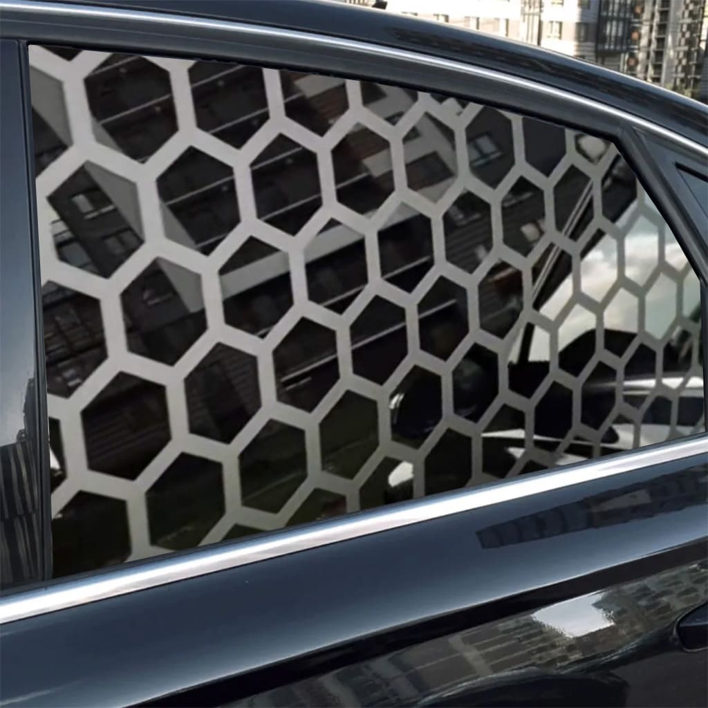 Autocollants nid d'abeille pour vitres de voiture